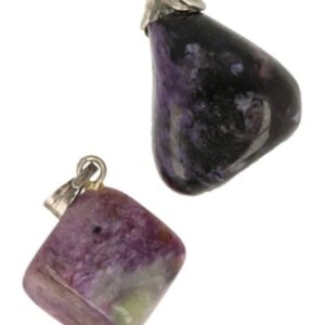 Charoiet edelsteen hanger