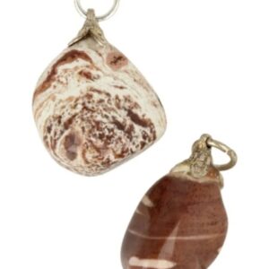 Jaspis Cacao edelsteen hanger