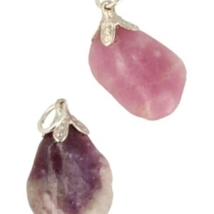 Lepidoliet edelsteen hanger