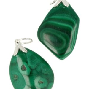 Malachiet edelsteen hanger