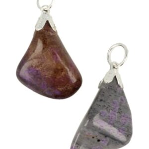 Sugiliet edelsteen hanger