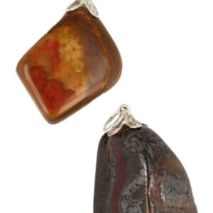 Tijgerijzer edelsteen hanger