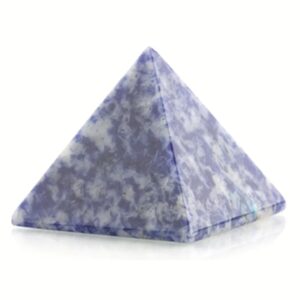 Sodaliet 35 mm edelsteen piramide