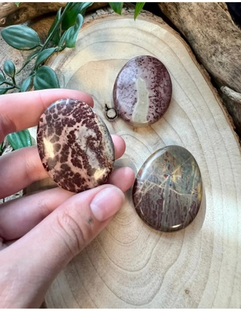 Jaspis choco zaksteen - Afbeelding 4