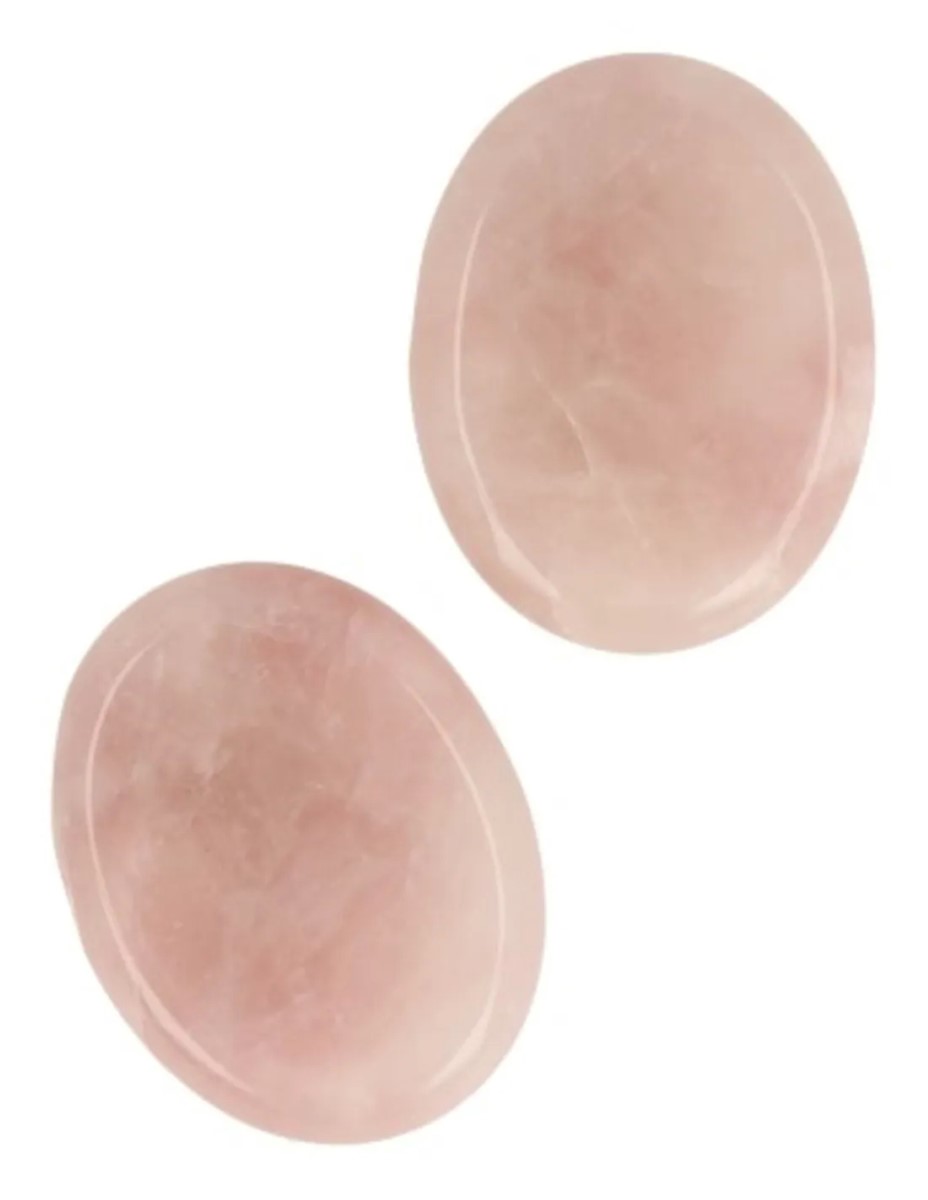 Roze kwarts zaksteen - Afbeelding 8