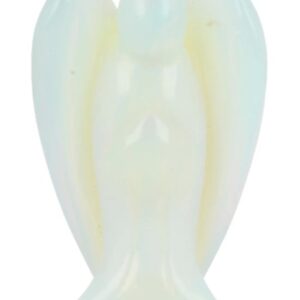Opaliet staande engel 70 mm (synth)