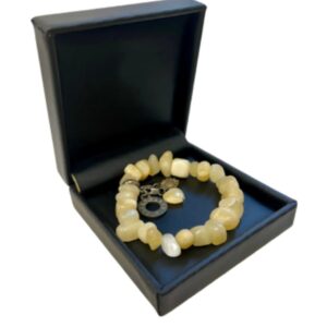 Jade honing Ruby Mania, armband nr 4, nugget