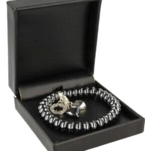 Hematiet Ruby Mania, armband nr 9, rond