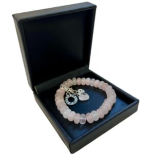 Roze kwarts Ruby Mania armband rond nr. 21