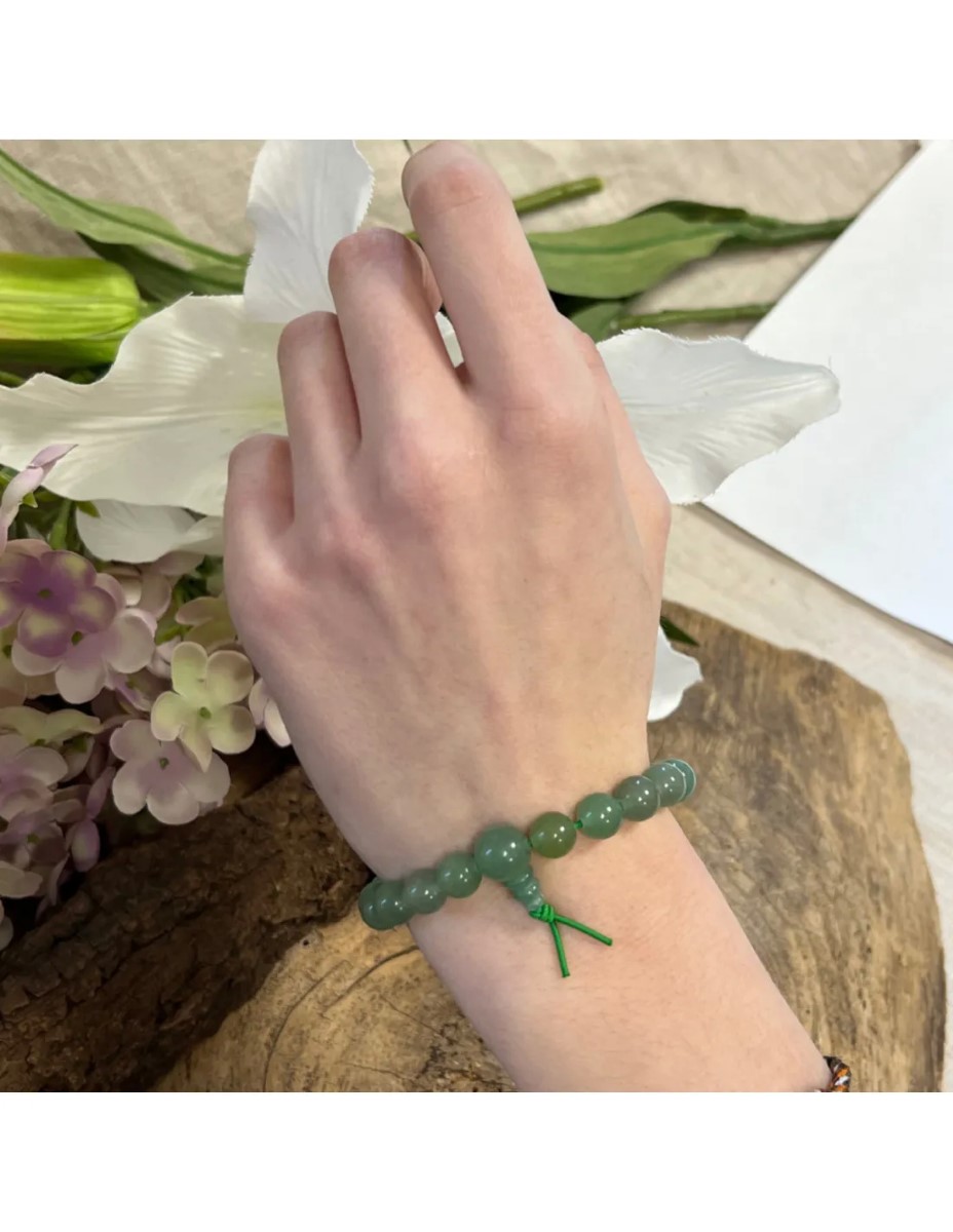 Aventurijn groen powerbead armband - Afbeelding 2