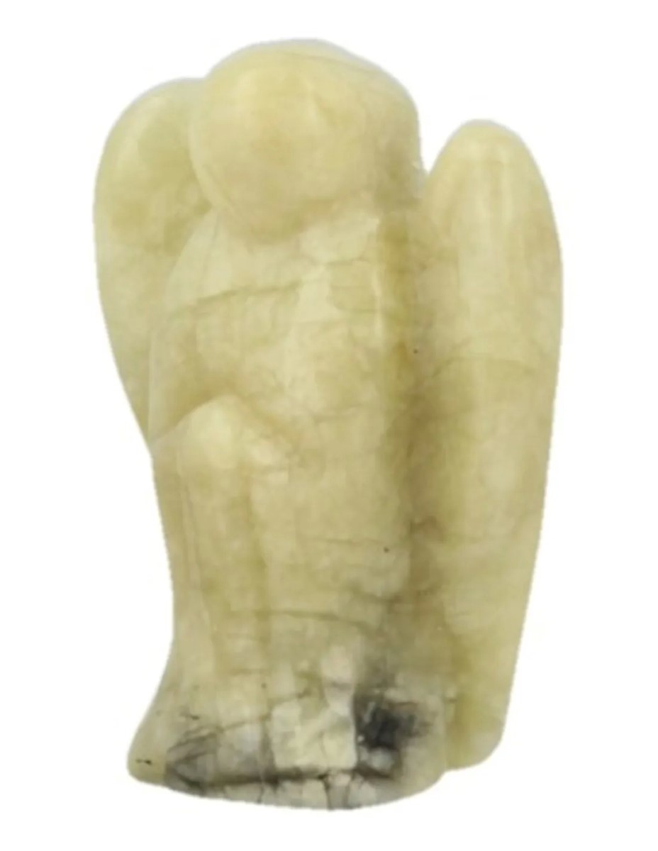 Staande engel 20 mm Jade Serpentijn - Afbeelding 6