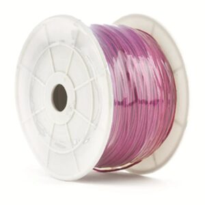 Waskoord rol 1 mm roze