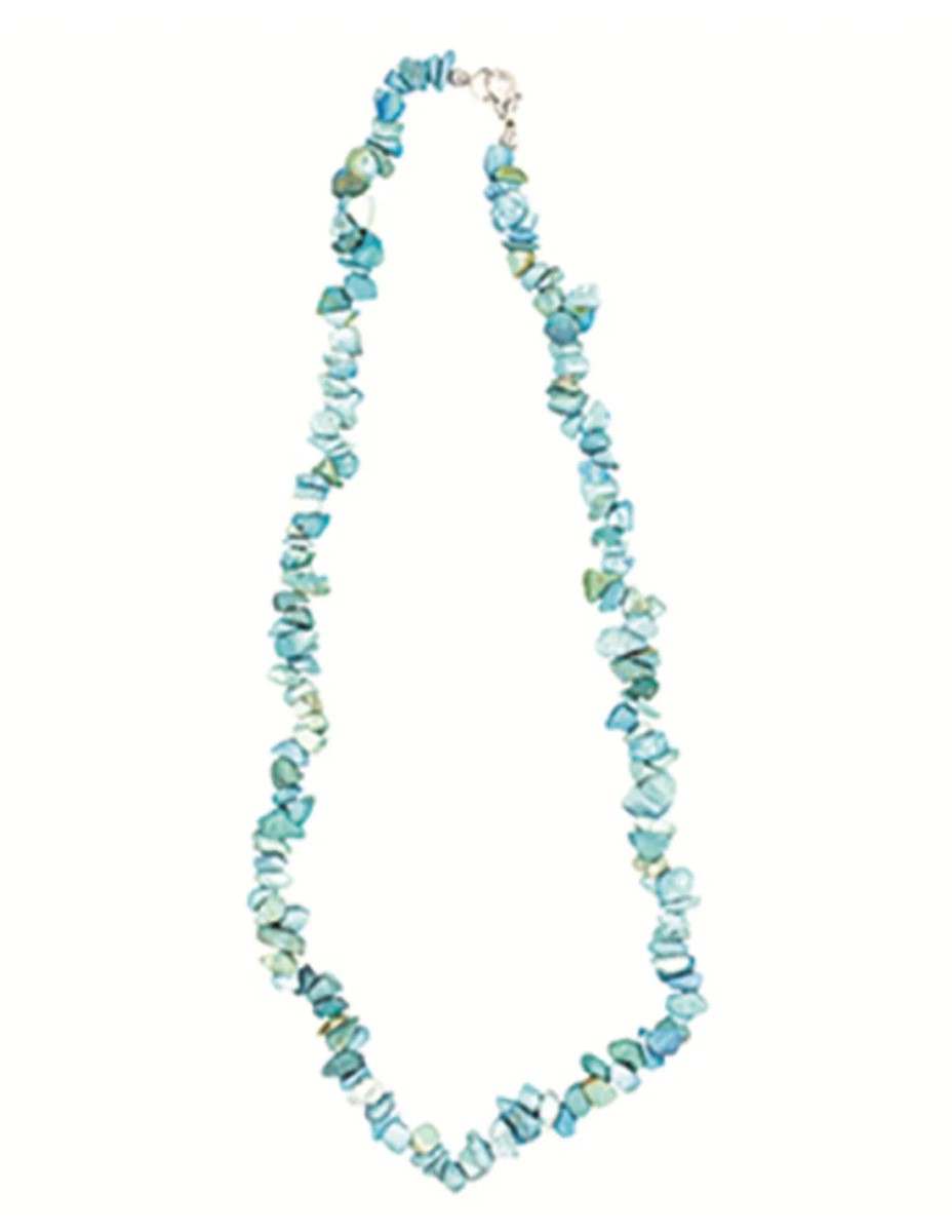 Turkoois natuur splitketting - Afbeelding 2