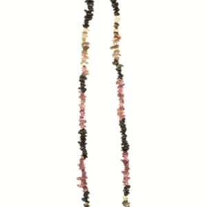 Toermalijn watermeloen splitketting (multi)