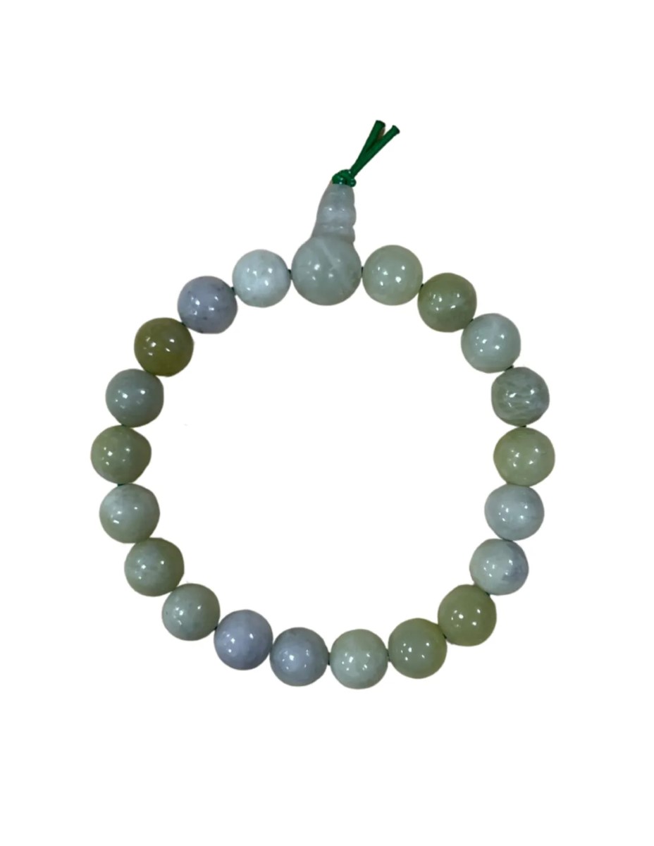 Jade Serpentijn powerbead armband - Afbeelding 4