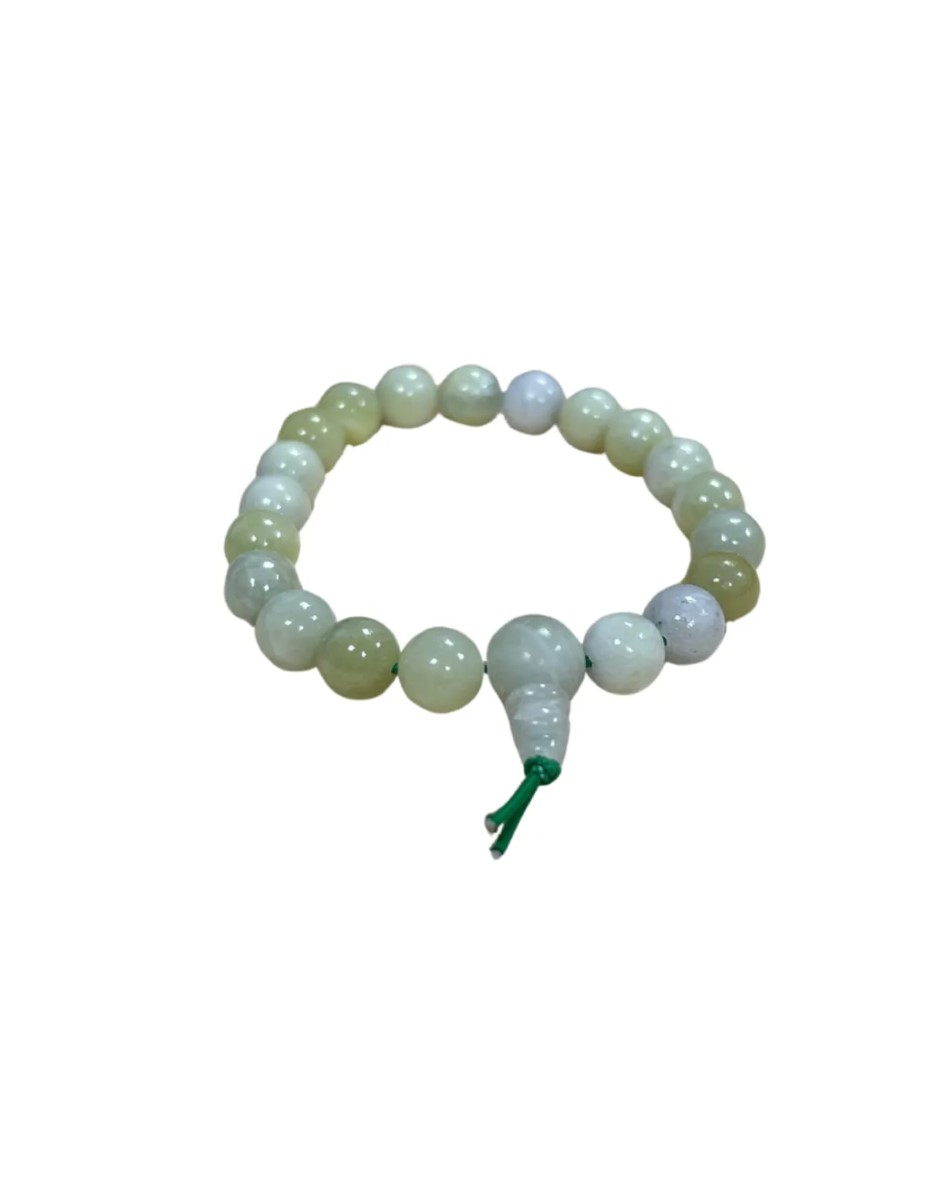 Jade Serpentijn powerbead armband - Afbeelding 3