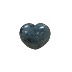 Labradoriet edelsteen hart 45 mm