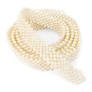 Parel decoratiesnoer kralen streng 140 cm