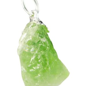 Peridoot ruw edelsteen hanger