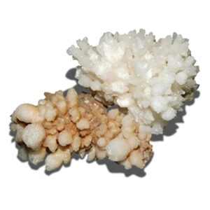 Stalactiet met Aragoniet kristallisaties ruw, p/kg