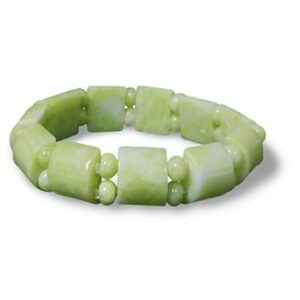 Jade geel fantasy armband