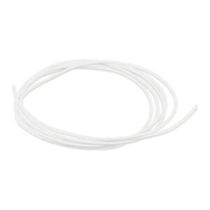 Waskoord 1 mm wit, per meter