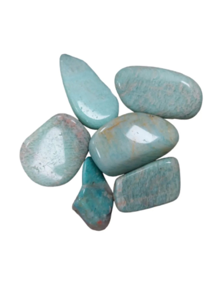 Amazoniet 100 gr. trommelstenen (mt3)