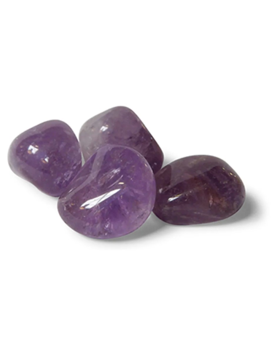 Amethist AB 3 st. trommelstenen ca. 20-30 mm - Afbeelding 3