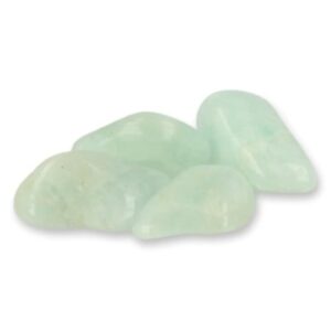 Aquamarijn A 50 gr. trommelstenen (mt3)