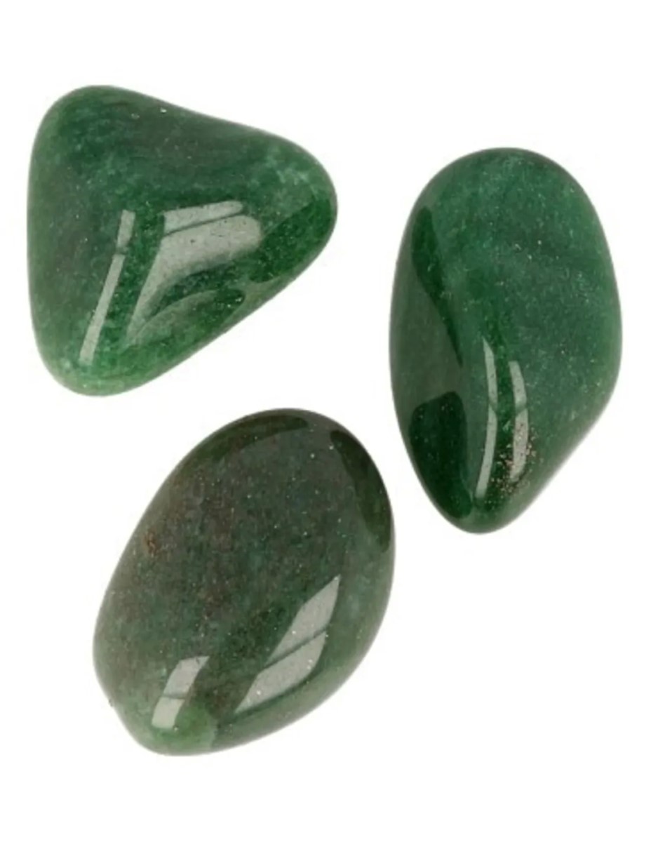 Aventurijn groen 100 gr. trommelstenen (mt3) - Afbeelding 3