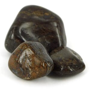Bronziet trommelstenen 100 gr. (mt3)