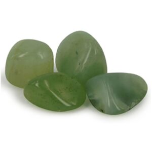 Serpentijn Jade trommelstenen 50 gr. (mt2-3)
