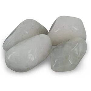 Petaliet wit trommelstenen 100 gr. (mt3)