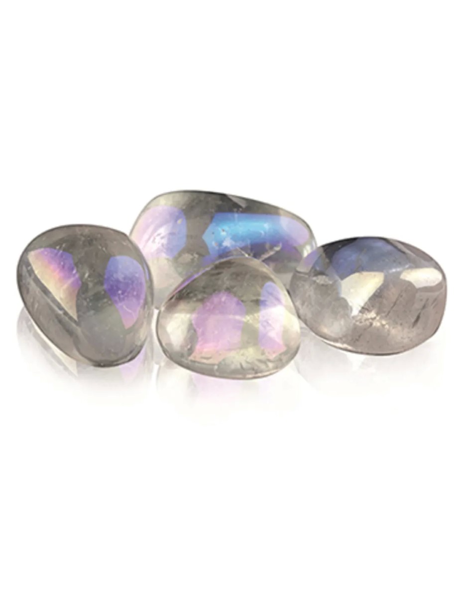 Angel Aura 50 gr. trommelstenen (mt2-3) (gecoat) - Afbeelding 2