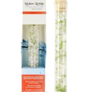 Onafhankelijkheid & Zelfbeschikking small Aqua Gems edelsteenwand