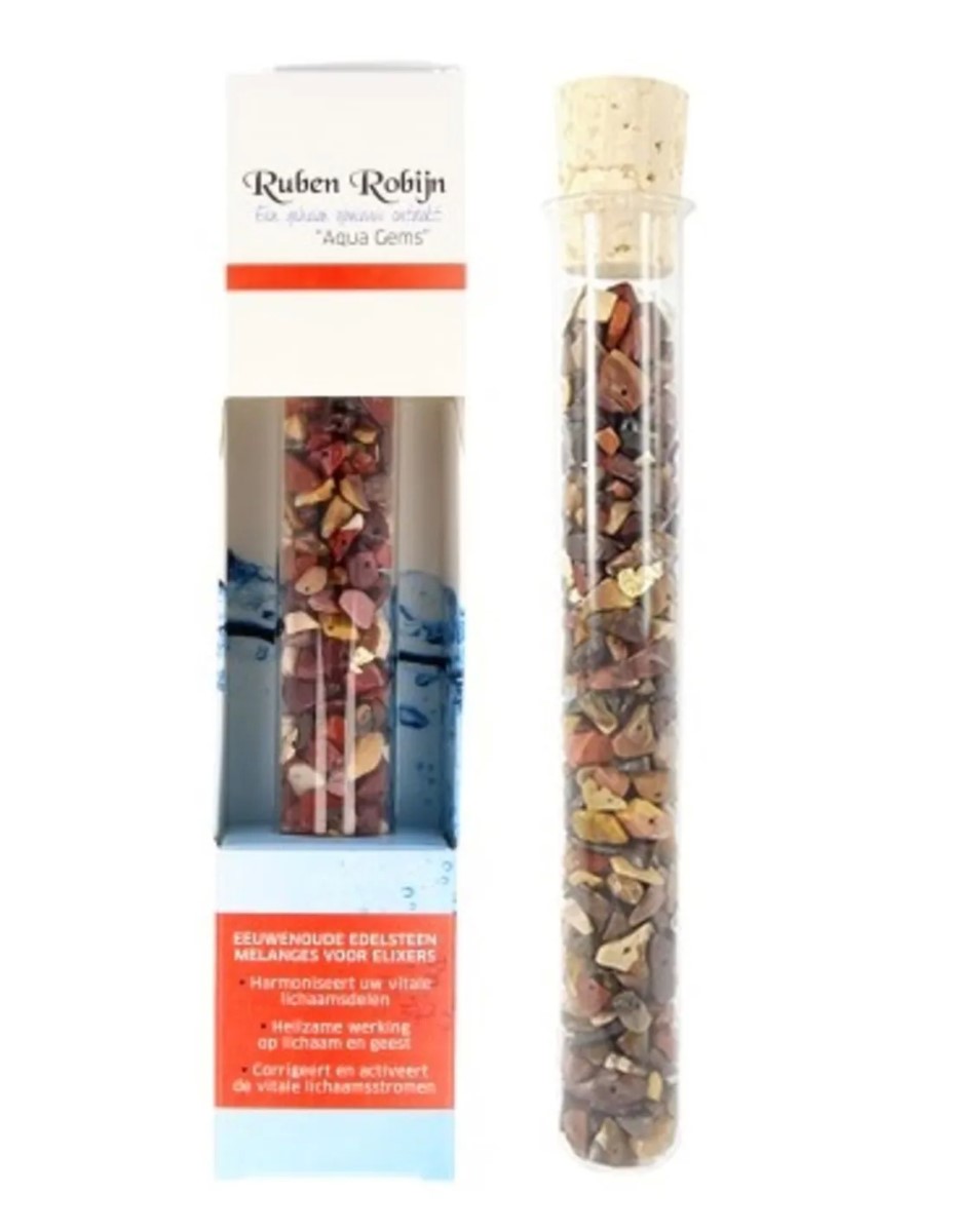 Afwisseling & Plezier large Aqua Gems edelsteenwand - Afbeelding 4