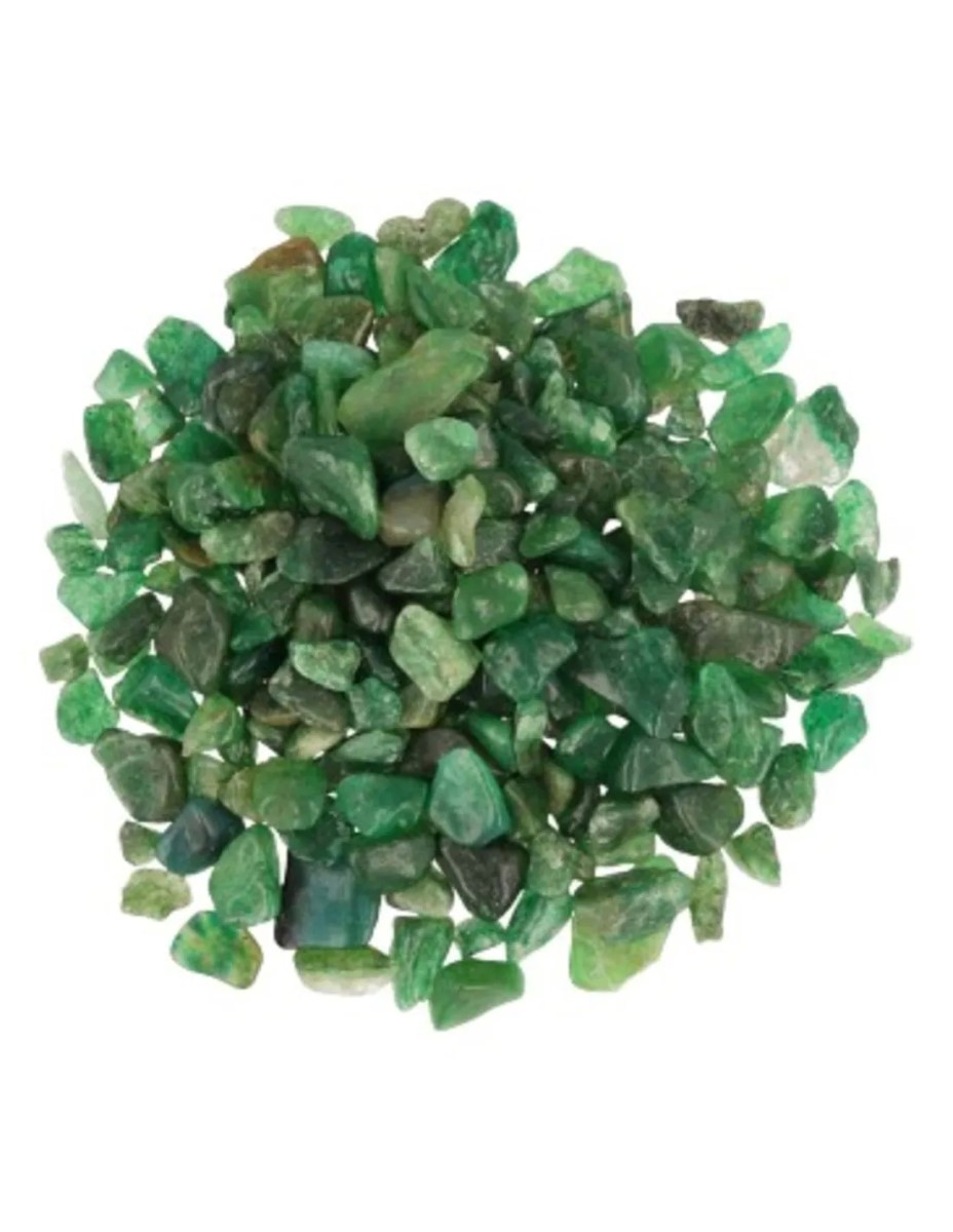 Aventurijn groen 100 gr. trommelstenen (mt1)