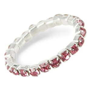 Stretch ring roze