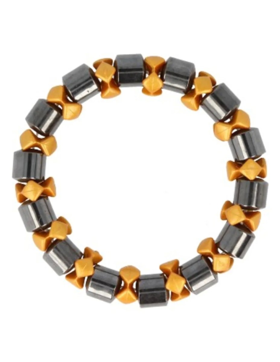 Magneetarmband wiel goud