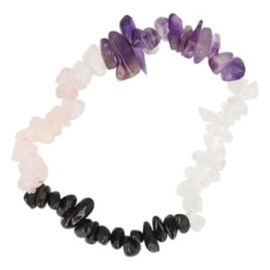 Gouden driehoek en Toermalijn splitarmband