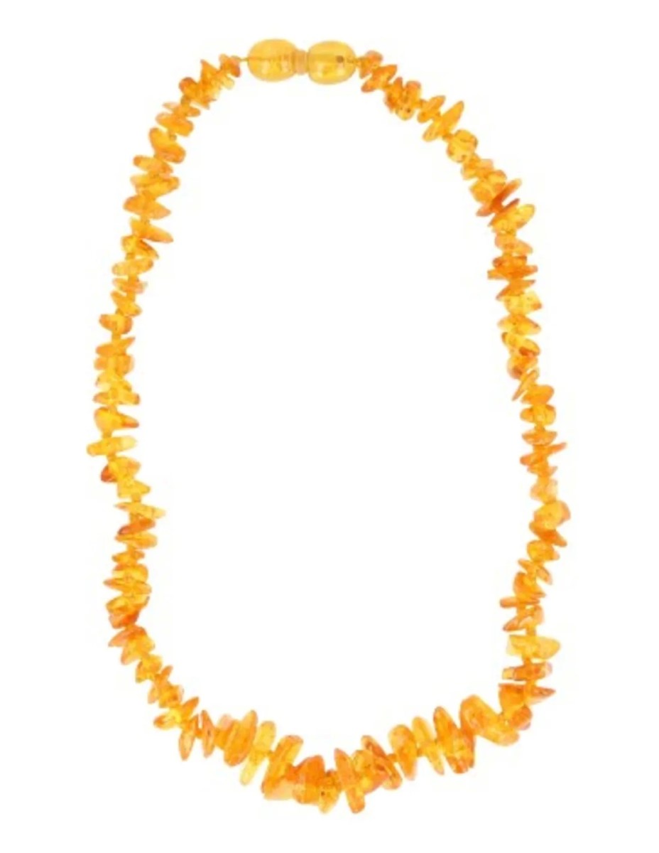 Barnsteen babyketting geel - Afbeelding 3
