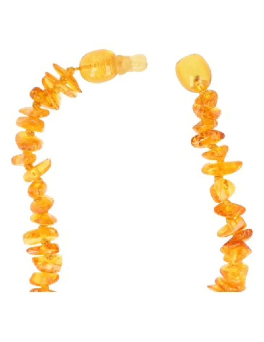 Barnsteen babyketting geel - Afbeelding 4