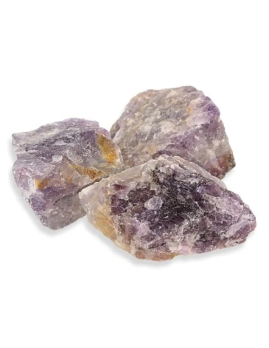 Amethist India, ruwe brokjes donker, p/kg - Afbeelding 2
