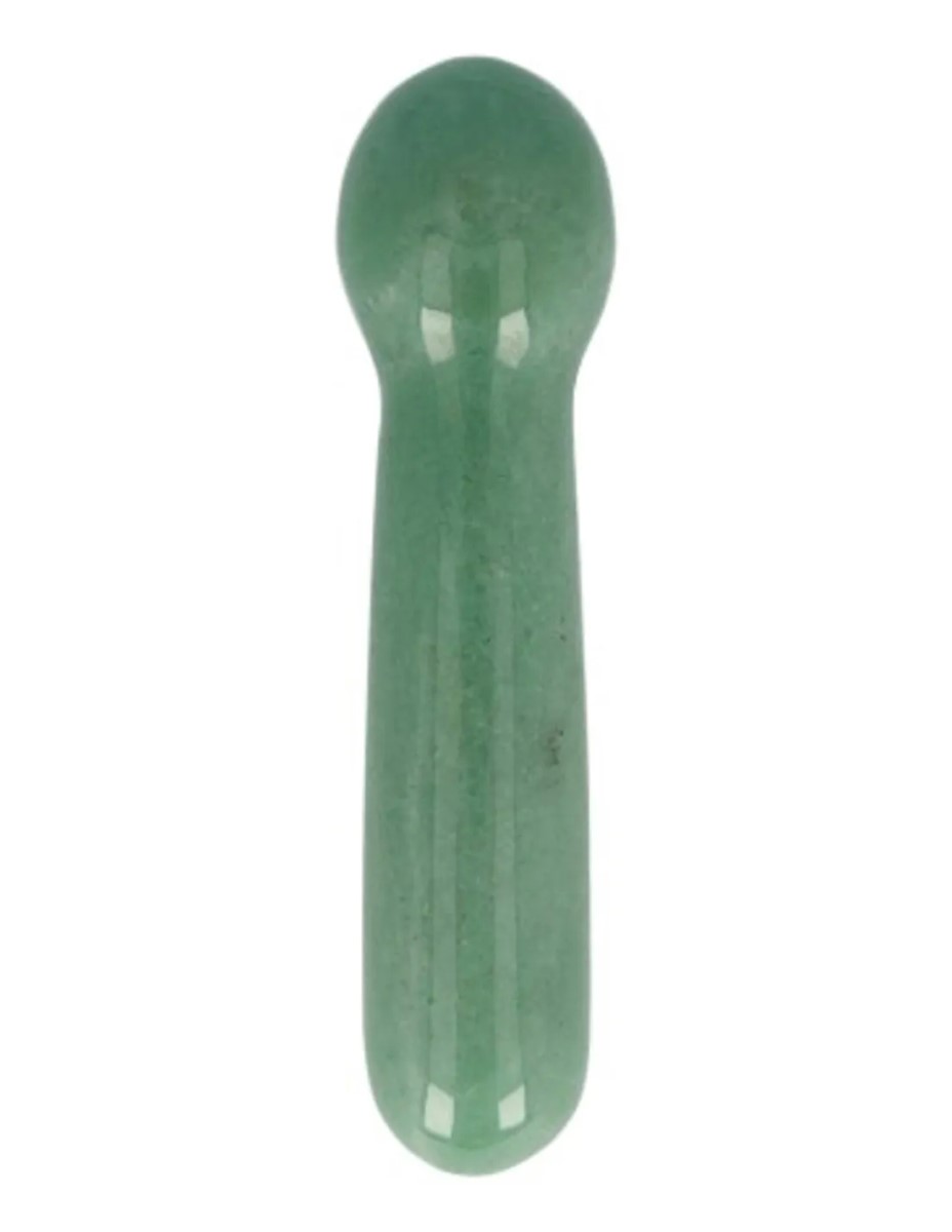 Aventurijn groen yoni stick bol