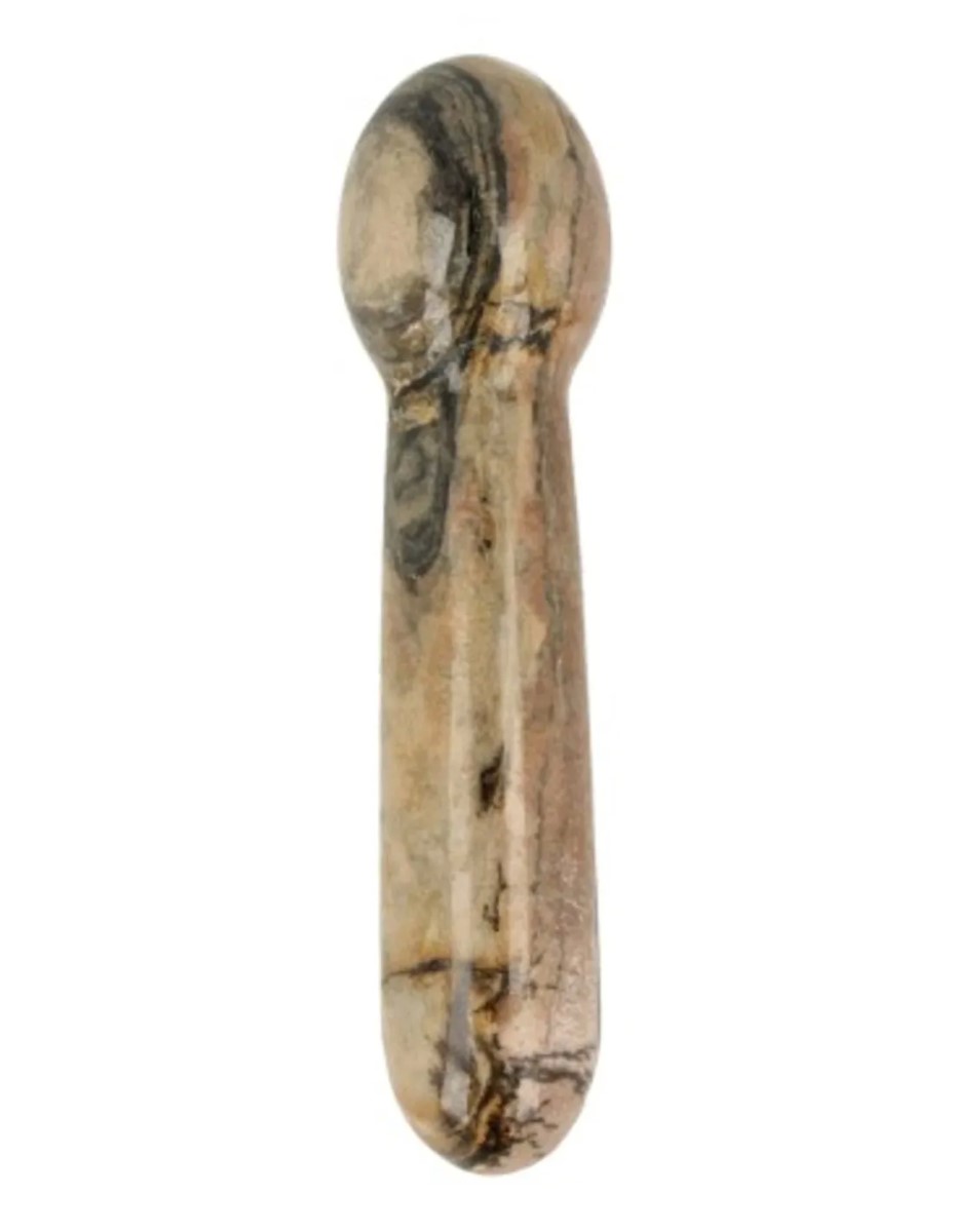 Rhodoniet yoni stick bol - Afbeelding 2