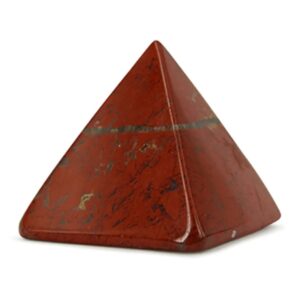 Jaspis rood piramide 25 mm edelsteen