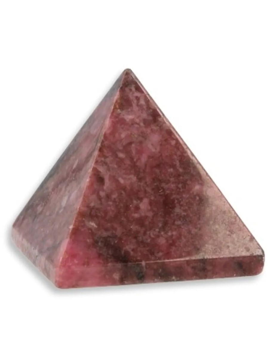 Rhodoniet edelsteen piramide 25 mm - Afbeelding 4