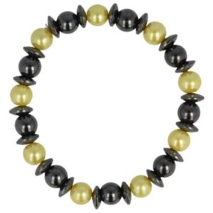 Magneetarmband 8 mm geel