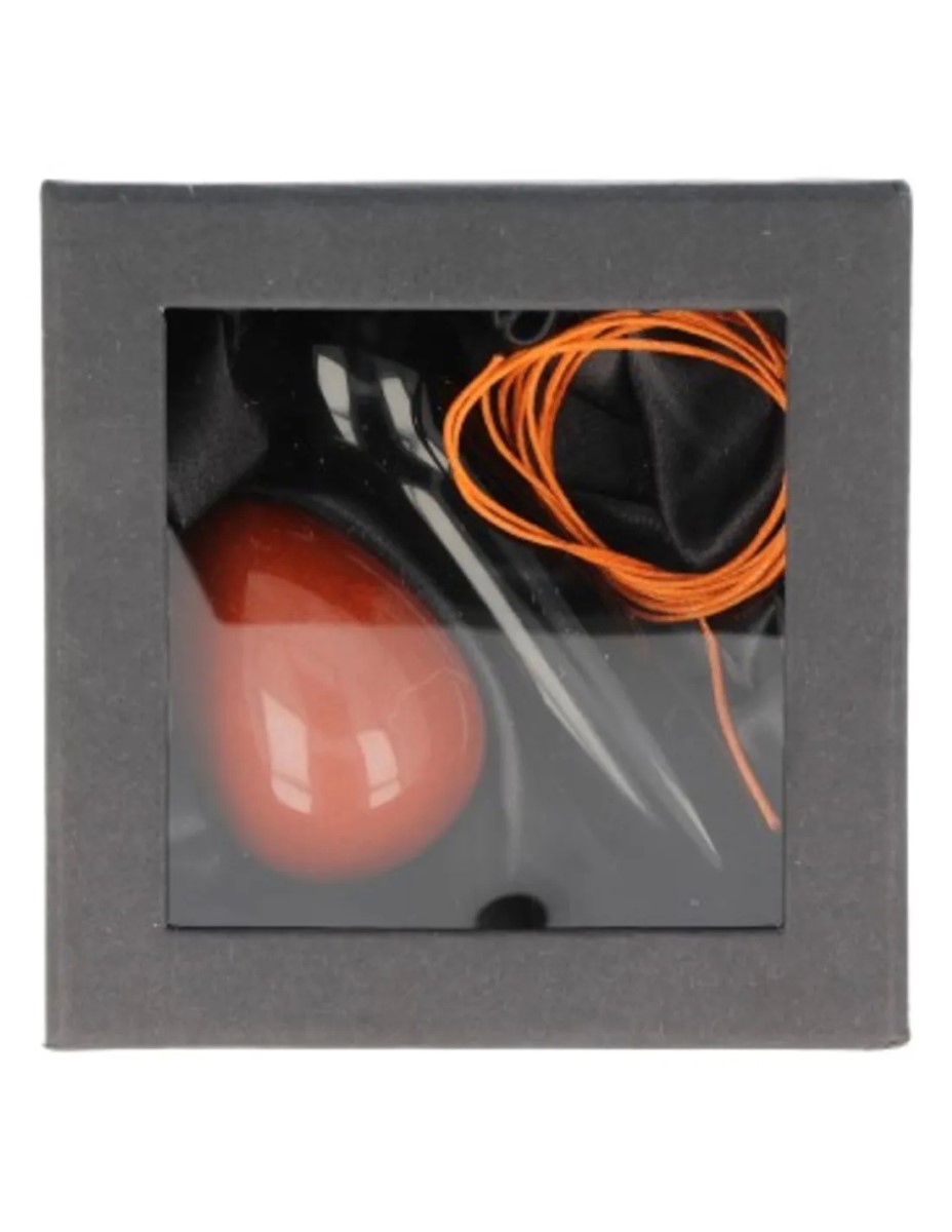 Yoni massage set Jaspis / Obsidiaan - Afbeelding 3