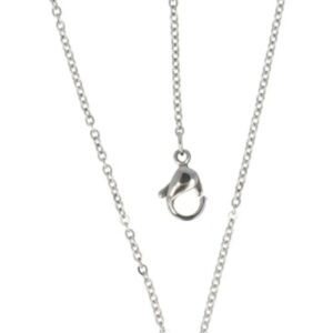 Ketting ankerschakel 1,6 mm 45 cm rvs